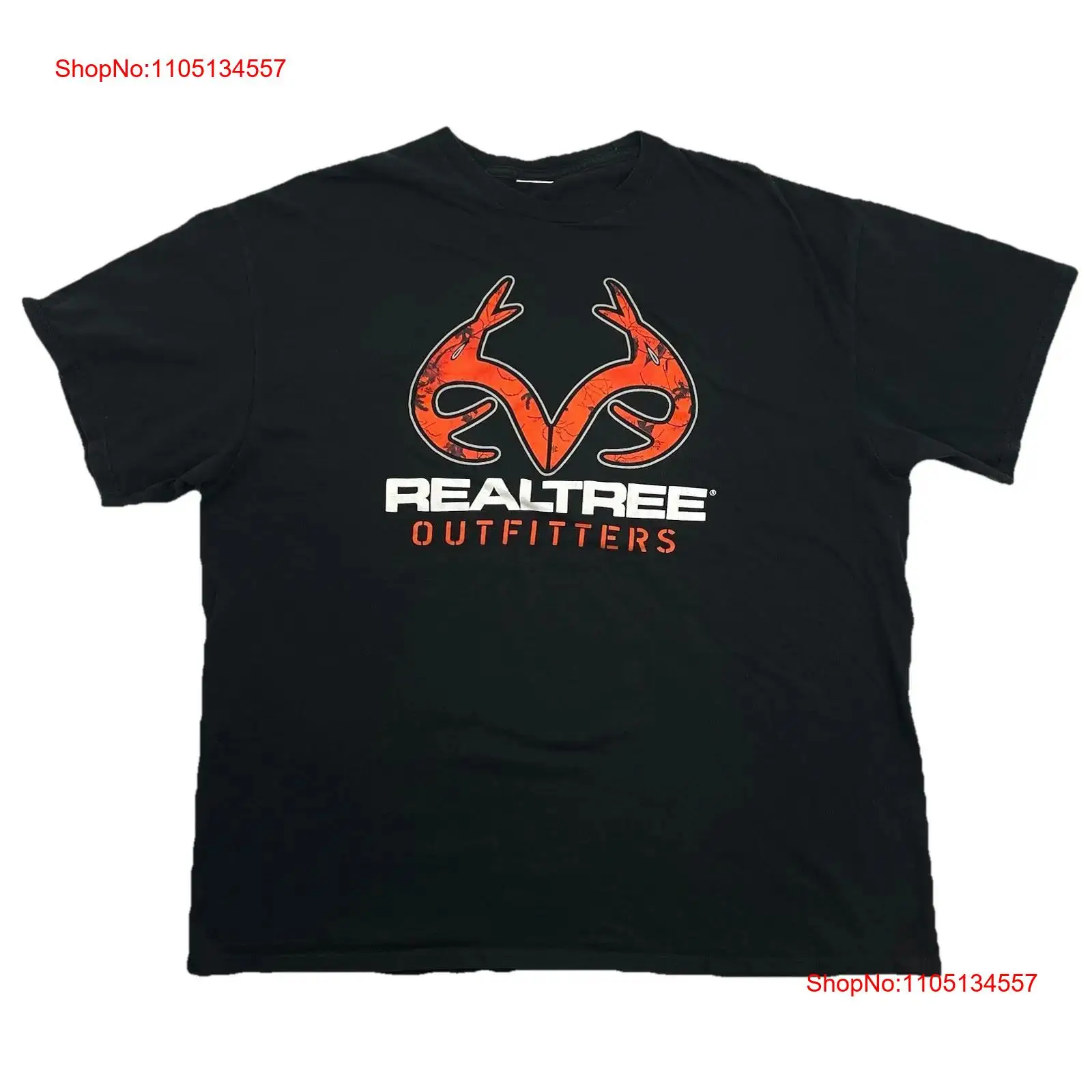 Outdoor Hunting Outfitters - Kaos Berburu Outdoor RealTree Outfitters Hitam
