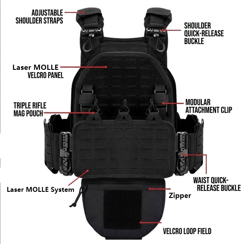 Outdoor Hunting Vest - Rompi Taktis YAKEDA 6094-1 - Rompi
