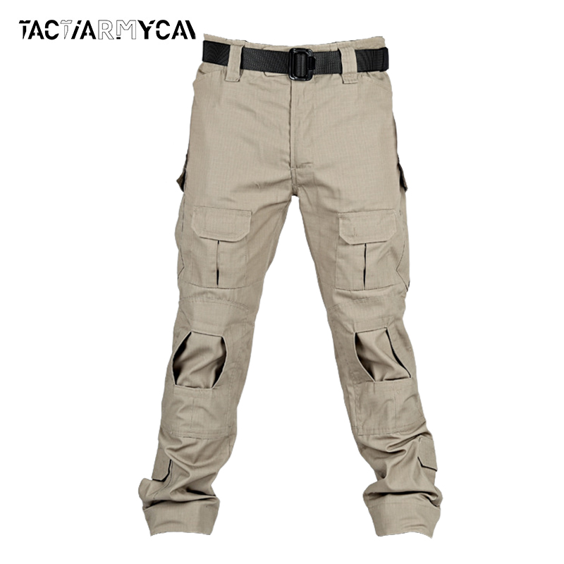 Outdoor Hunting Trousers - Celana panjang kargo multifungsi pria, celana