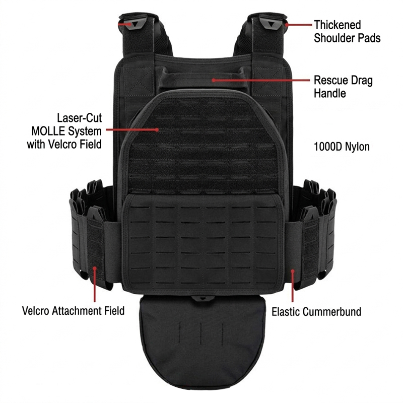 Rompi Taktis YAKEDA 6094-1 - R - Outdoor Hunting Vest ulasan dan harga