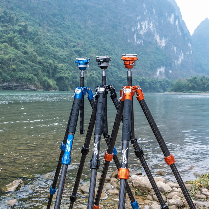 Tripod Serat Karbon Pengunci C - Outdoor Hunting Video Camera ulasan dan harga