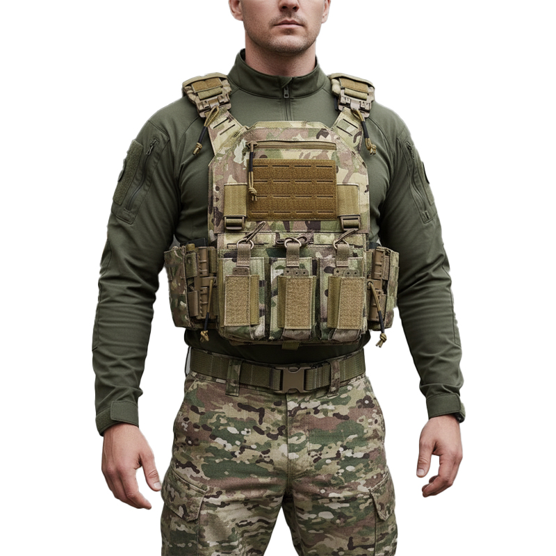 Rompi Taktis Nylon 1000d Range - Outdoor Hunting Vest ulasan dan harga