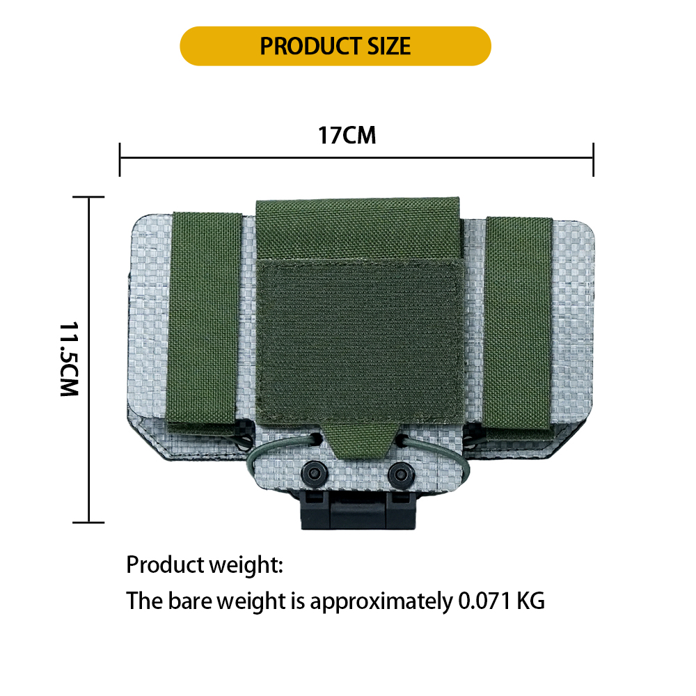 BOOIU MOLLE Papan Navigasi Lip - Outdoor Hunting Vest ulasan dan harga