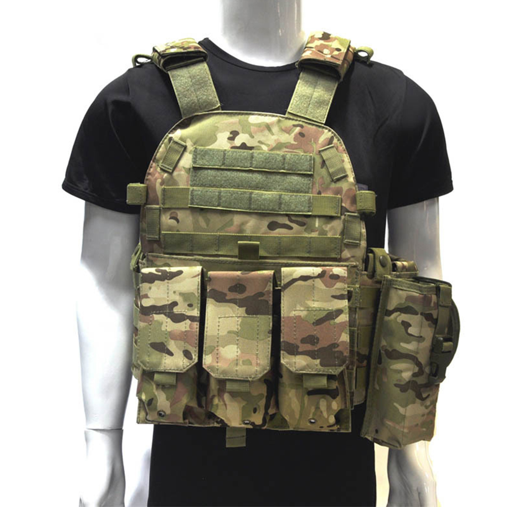 Rompi Taktis Nilon 600D Gaya T - Outdoor Hunting Vest ulasan dan harga