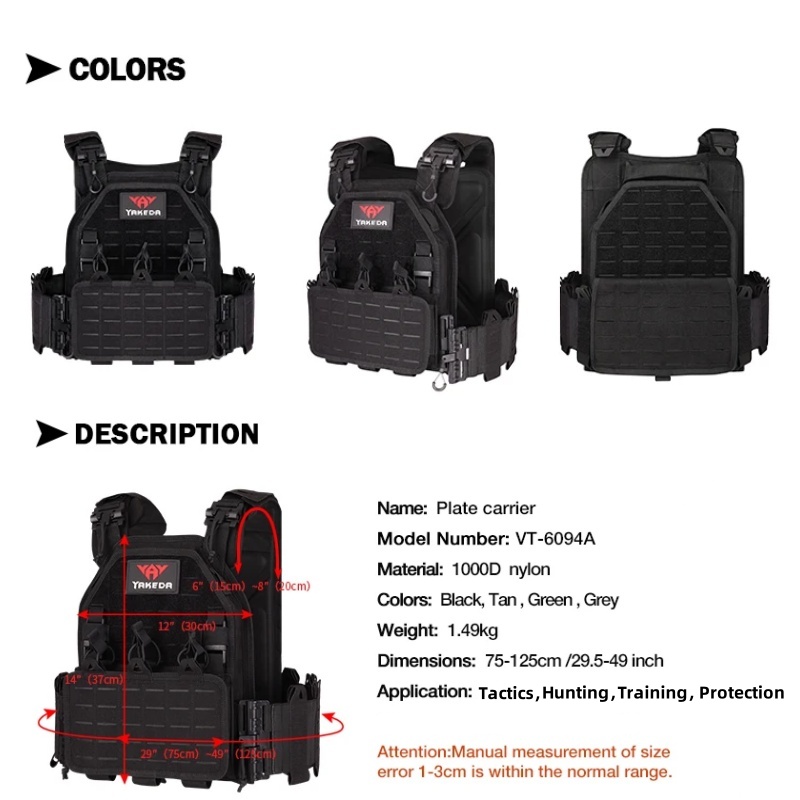 Rompi Taktis YAKEDA 6094 Rompi - Outdoor Hunting Vest ulasan dan harga