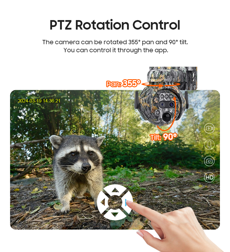 INQMEGA 4K 4G SIM Kamera Keama - Outdoor Hunting Camera Wifi ulasan dan harga
