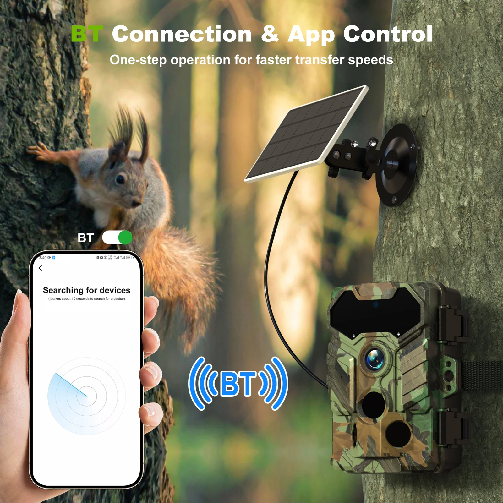 Kamera Surya Luar Ruangan Kame - Outdoor Hunting Camera Wifi ulasan dan harga