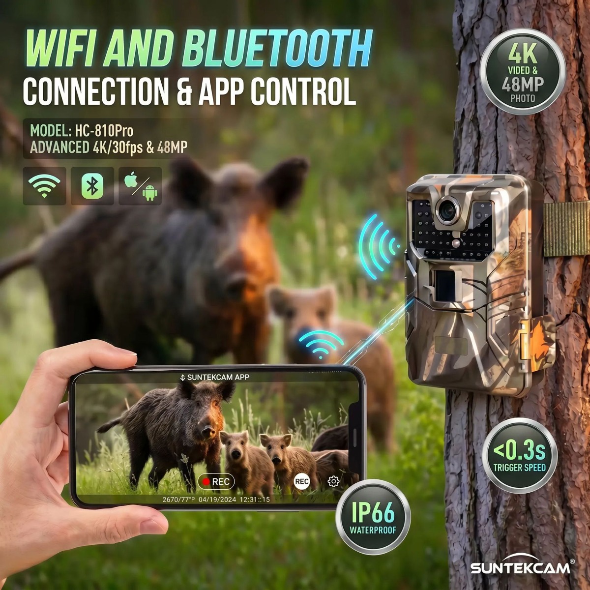 Kamera Berburu Wifi Luar Ruang - Outdoor Hunting Camera Wifi ulasan dan harga